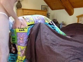 Punishing my wife for fucking a boy and getting a creampie