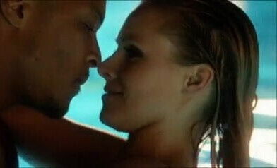House Lies Kristen Bell interracial pool scene