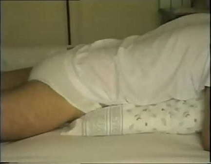 Humping pillow thinking facking sweet pussy