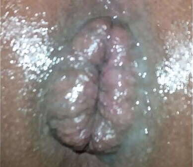 lips pushing gaping roses