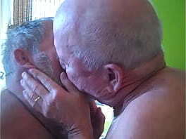 Worshiping his lover'_s lips, tits, and cock. Part 2