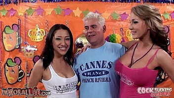 Creampies, Belly Chains and Complete Chaos in the Cock Sucking Challenge &ndash_ All Group Sex Part 1