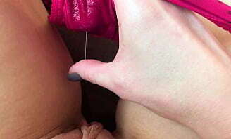 Unreal Wet Pussy! Slime Filled Panties! Here you will hear the sounds of ASRM and a loud Orgasm