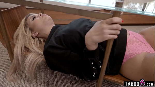 Latina teen wife Destiny Cruz gets stuck fucked husband