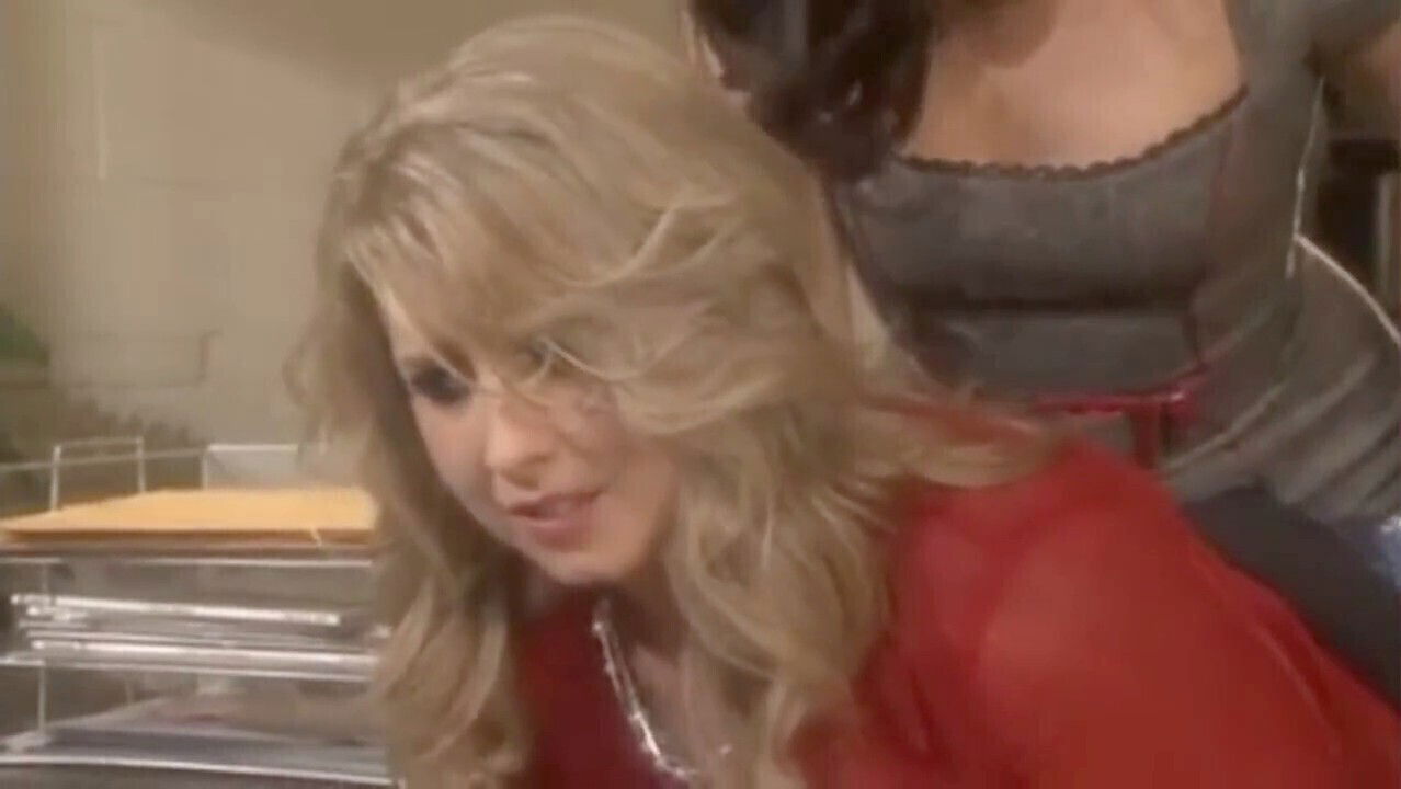 Lesbijki, blondynka, pończochy