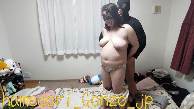 Fat Japanese Lady Unfamiliar fellatio Touched from behind cosplay.