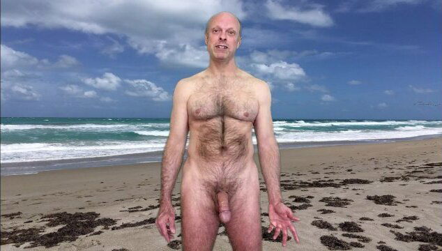 Straight Exhibitiionist's Nude Beach Encounter