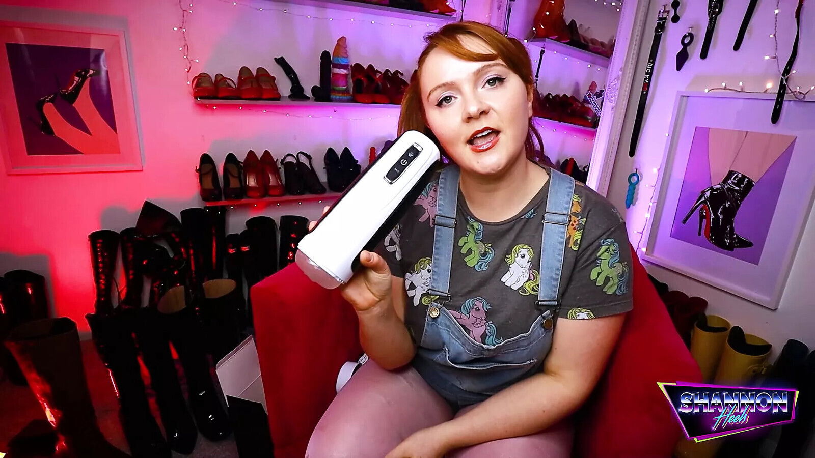 Full AUTO BOYTOY Review, shock 'Rotating Thrusting Handsfree MASTURBATOR' Shannon Heels