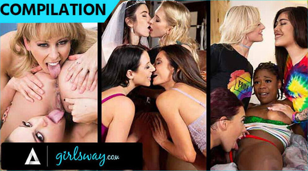 GIRLSWAY Sexy Thirsty Nymphos Have Wild Orgy COMPILATION
