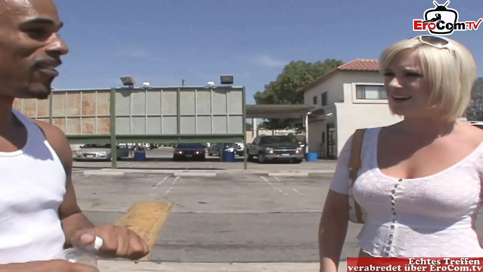 Hairy blonde slut with small natural gets first