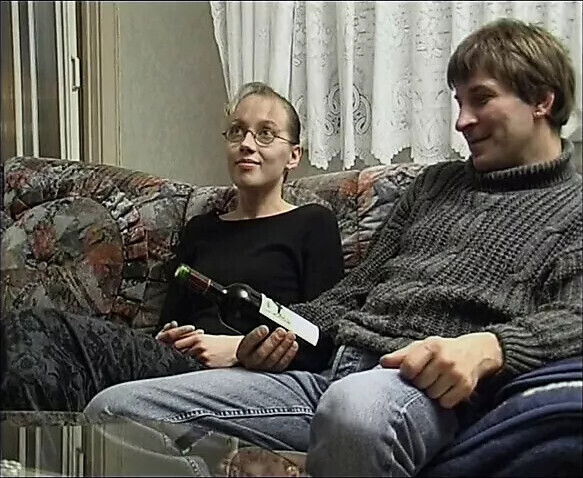 Young Couple fucked Couch