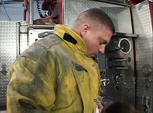 Pizza delivery girl gets cooch fucked facial cumshot from fireman's dick