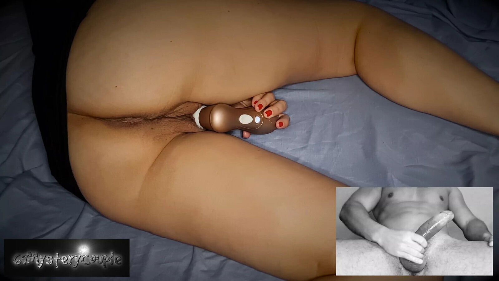 FaceTime Call Mutual Masturbation until Orgasm