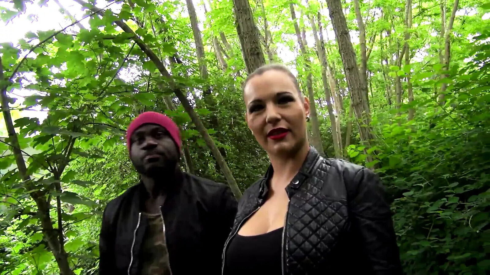 Gangbang streets Hamburg with Kira!!!