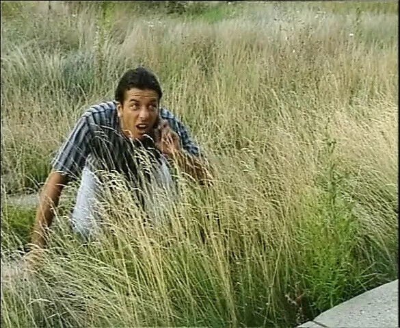 Blonde Vorgarten Outdoor gefickt