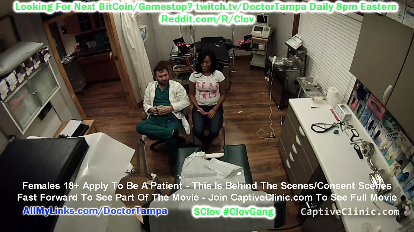 $CLOV Tori Sanchez Gets Sniffed Searched Doctor