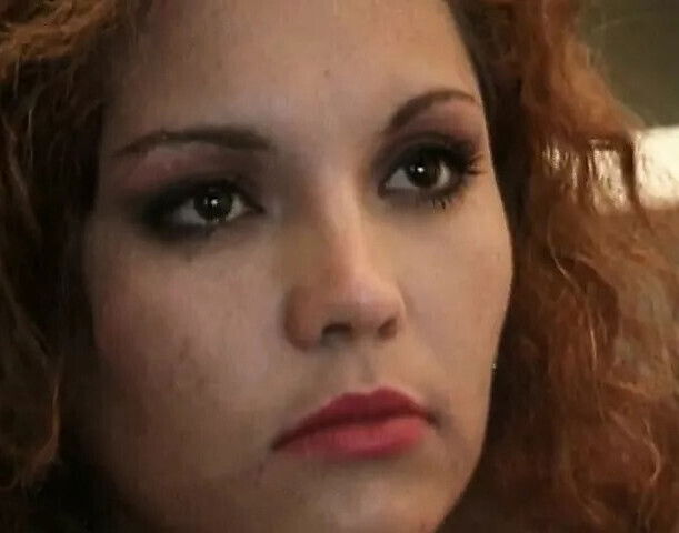 Curly religious brunette shawl fingers herself hard