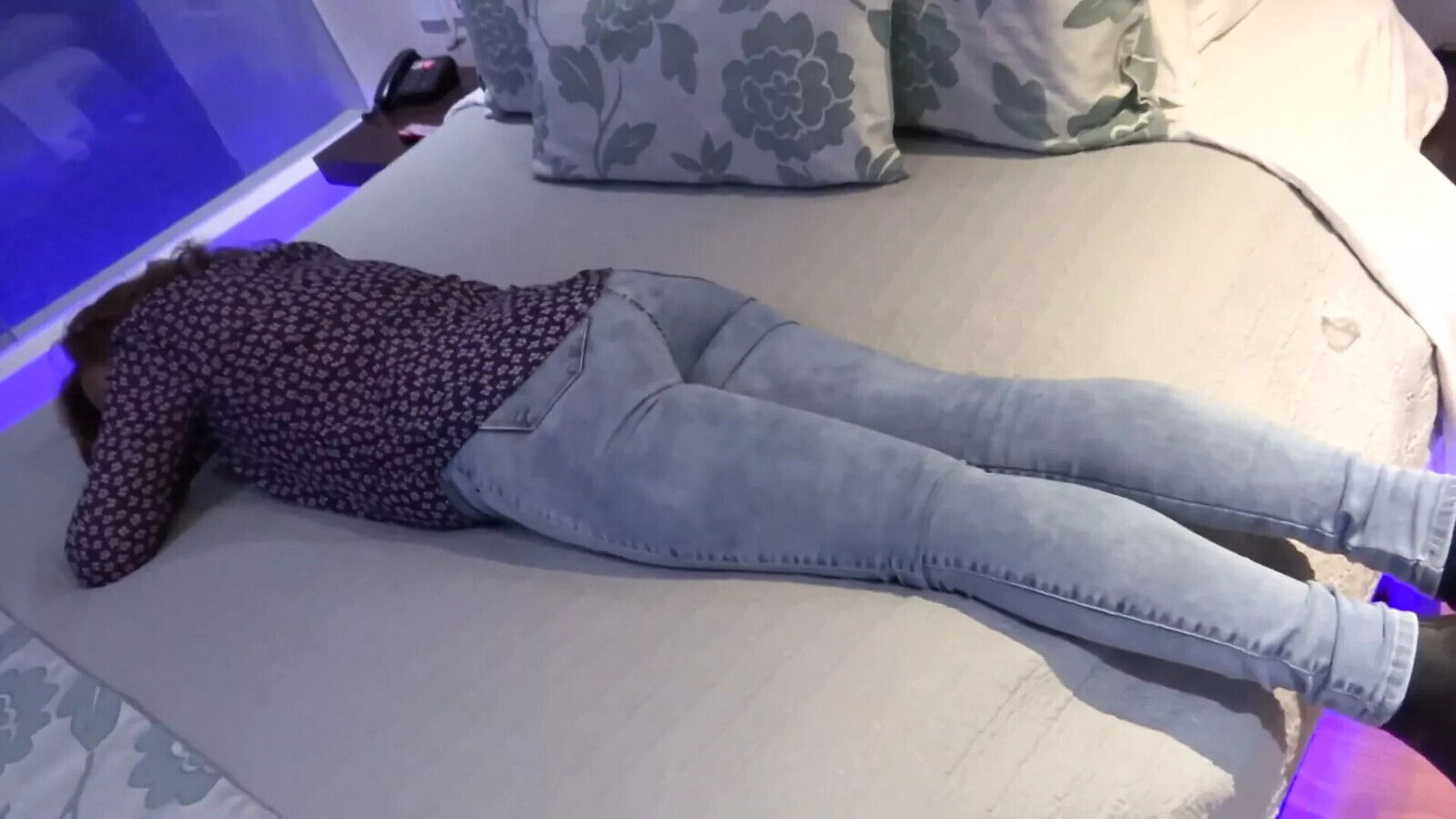 wife motel with lover, choosing dildo