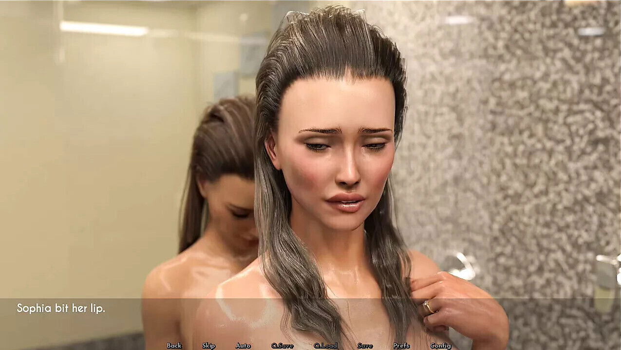 Sophia Ellie shower together