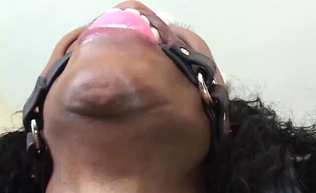Black pornstar with ball changes dildo fuck