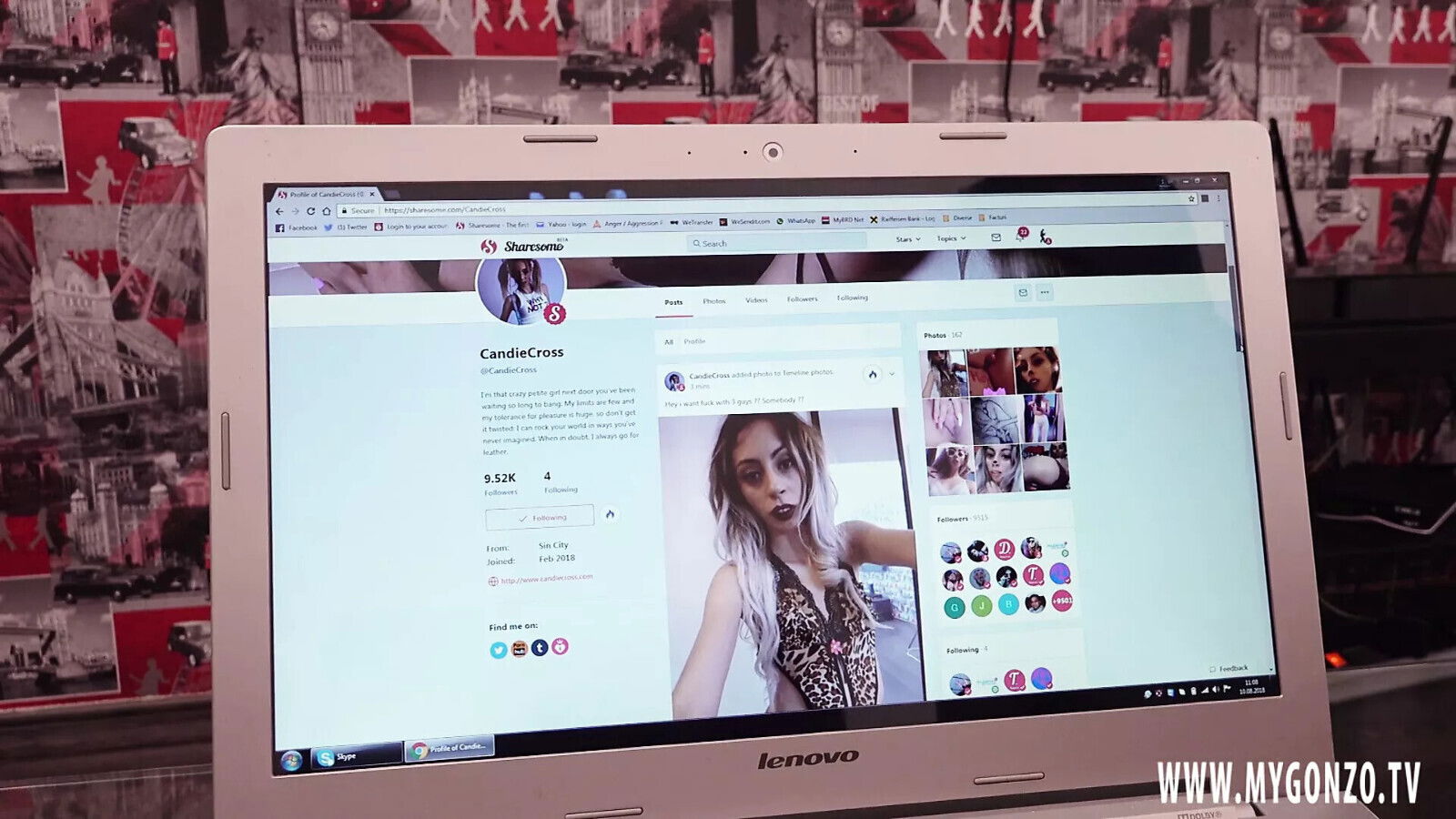 They found Sharsome: Cheap whore Candie Cross fucks three guys (Roleplay)