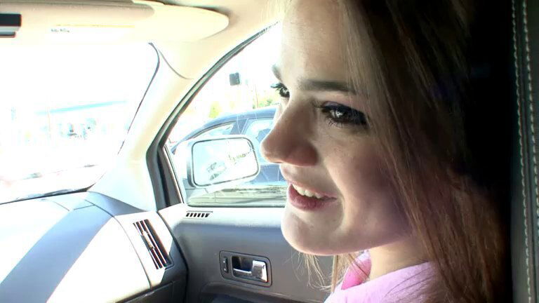 Brunette bombshell Tristan Kingsley gets juicy pussy fucked