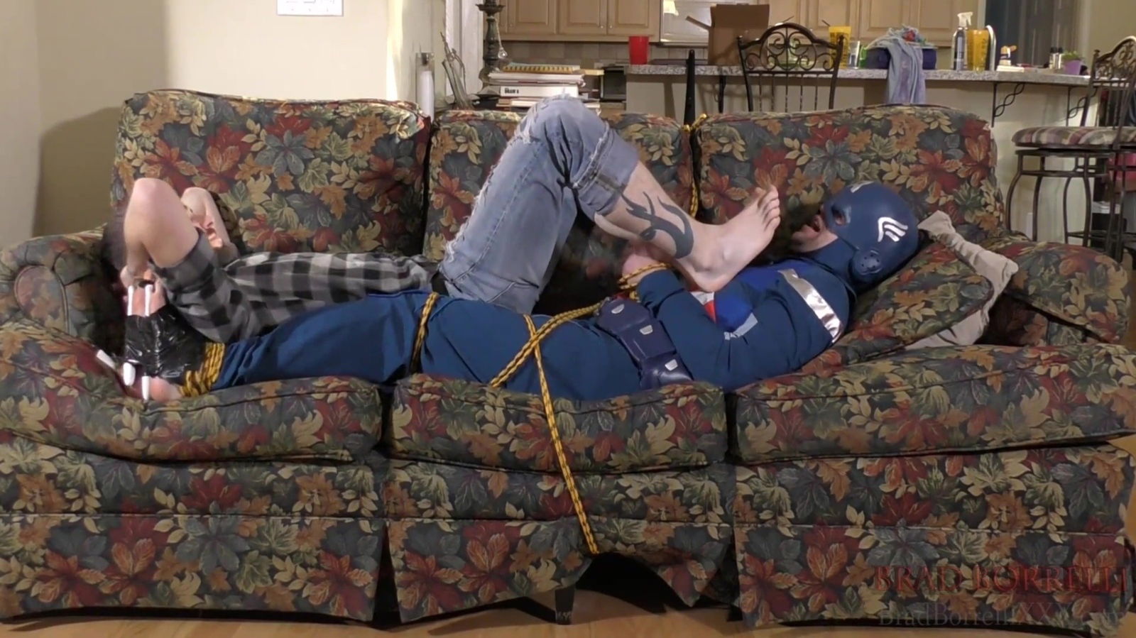 Brad Borrelli Captain America Worshiping Feet Part