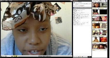 Pregnant Ebony with Boobs