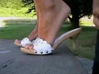 Foot worship pleasures with my beautiful wife's tender toots