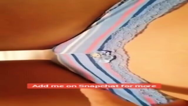 Snapchat Teen Slut Rubbing Beautiful Pussy