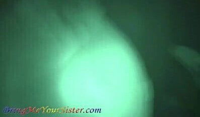 Little sister Sucks Gets Face Covered