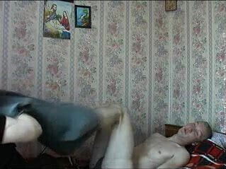 Russian housewife with