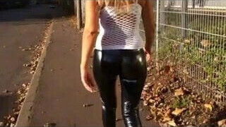 Skintight Fetish Leggings Compilation