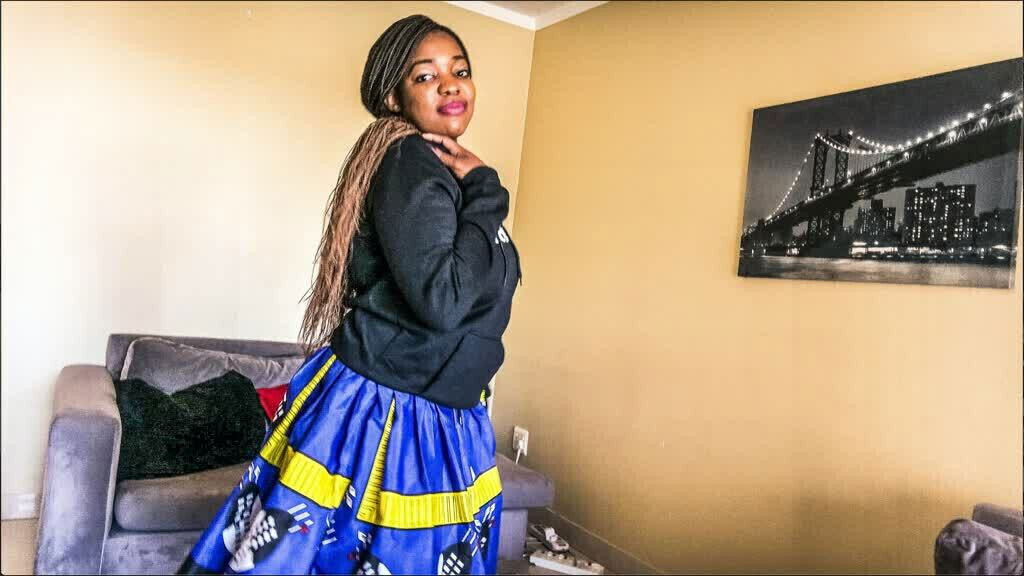 College Girl Lured into Interracial Porn Casting