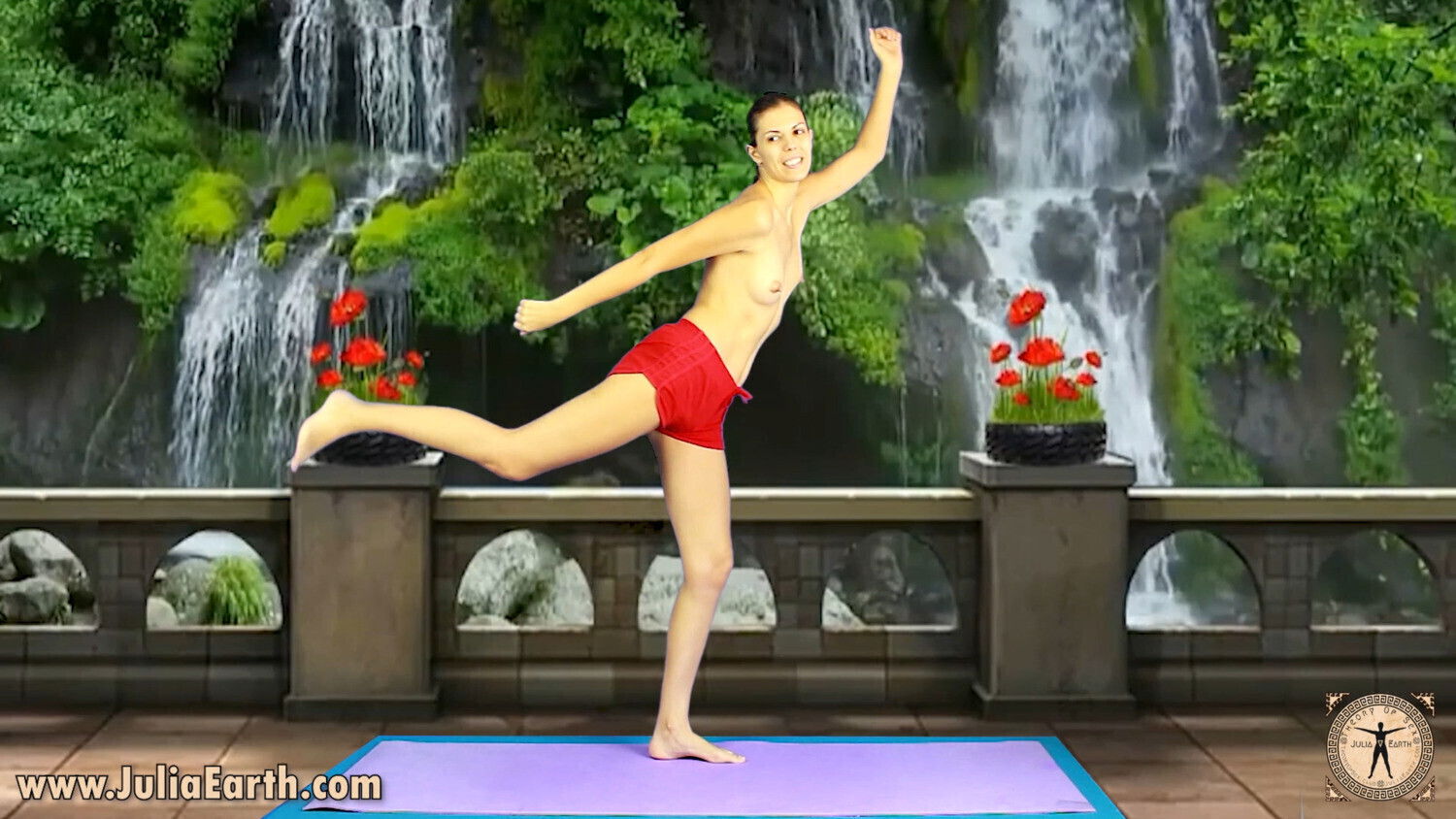 Challenge with Julia Earth. Came back normal training plan.