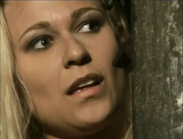 Sexy brunette fishnets gets fucked from behind while giving head