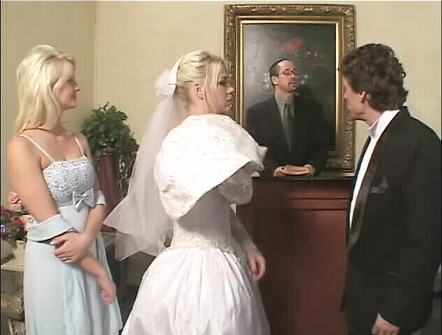 Blonde nice bride sucks fucks rock hard cocks