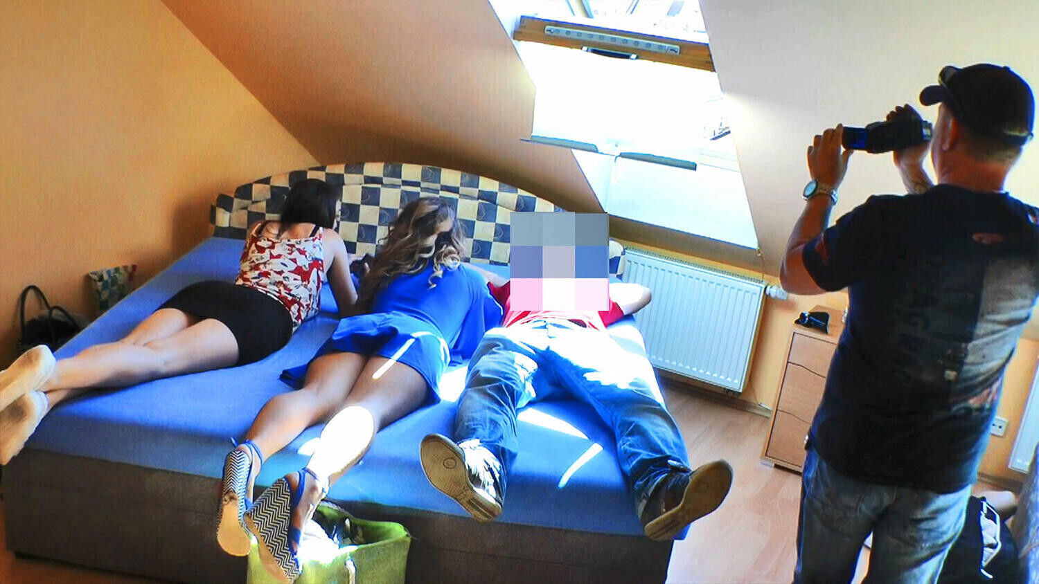 Party girls Shortest Mini Skirts Lingerie Seduce with their Bare Asses, Panties, Pussy Legs