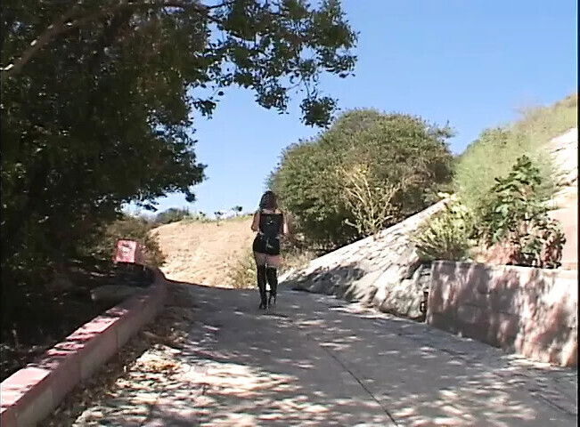 White vampish chick gets white black dick asshole desired pussy