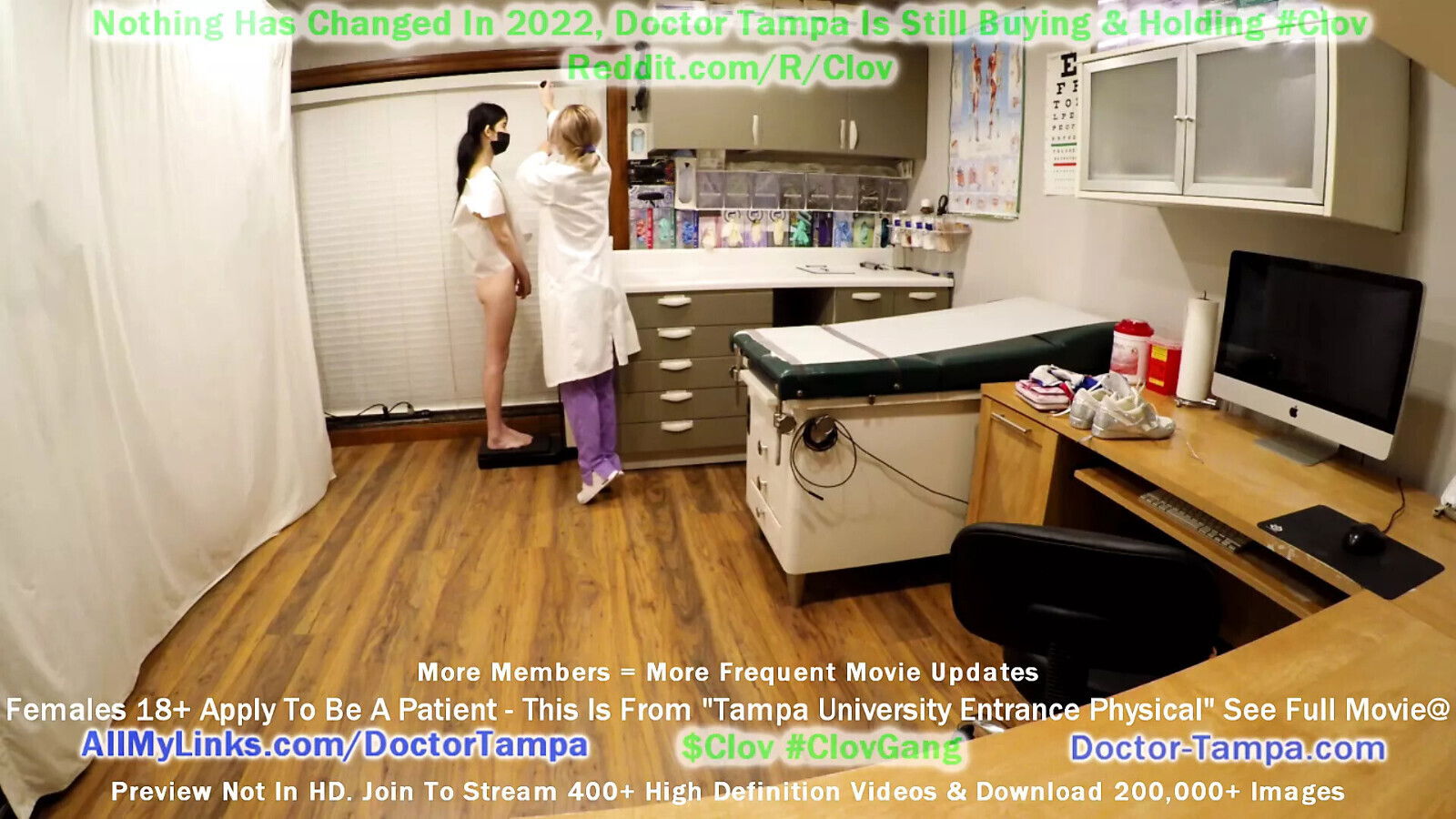 Become Doctor Tampa Examine Alexandria With Nurse Stacy Shepard During Humiliating Gyno Exam Required Student