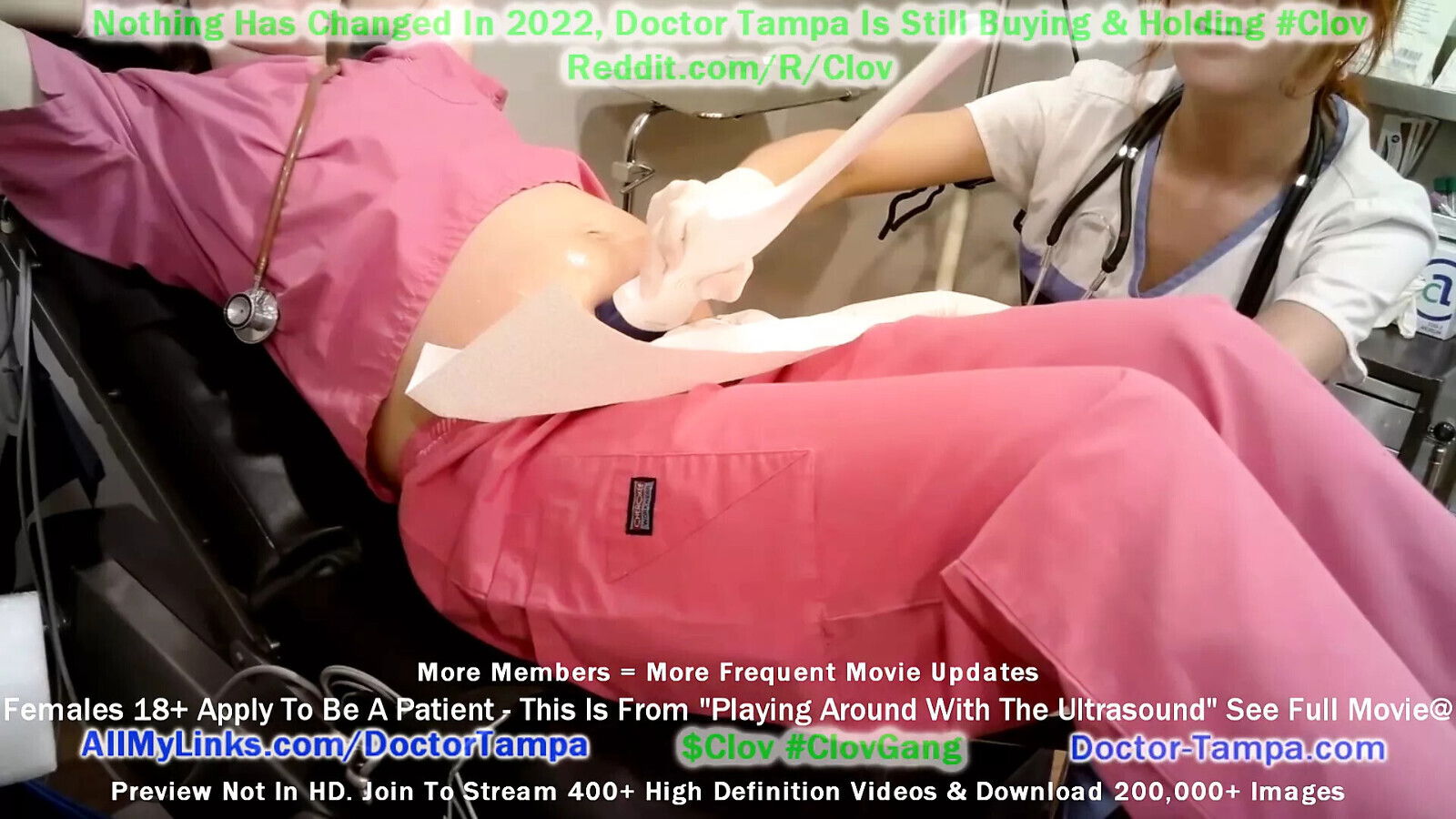 Months Pregnant Nurse Nova Maverick Doctor Tampa Nurse Stacy Shepard Play Around With Ultrasound Machine