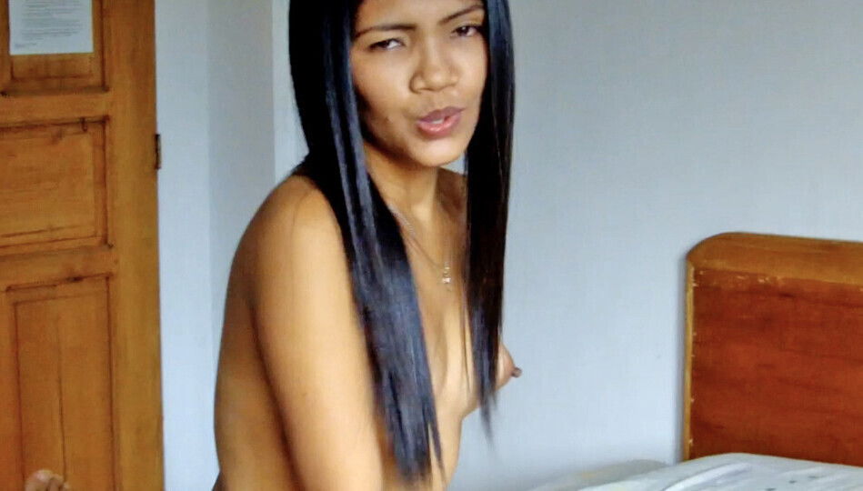 TrikePatrol Perky Pinay Spreads Legs Foreign Meat Pole
