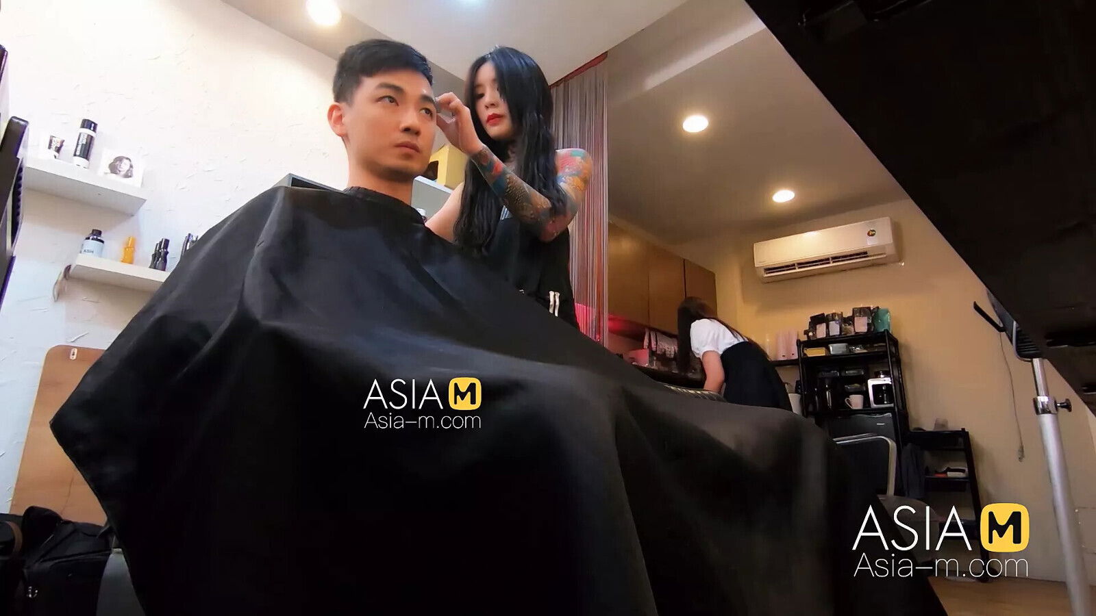 ModelMedia Asia-Barber Shop Bold Sex-Ai Qiu-MDWP-0004-Best Original Porn Video