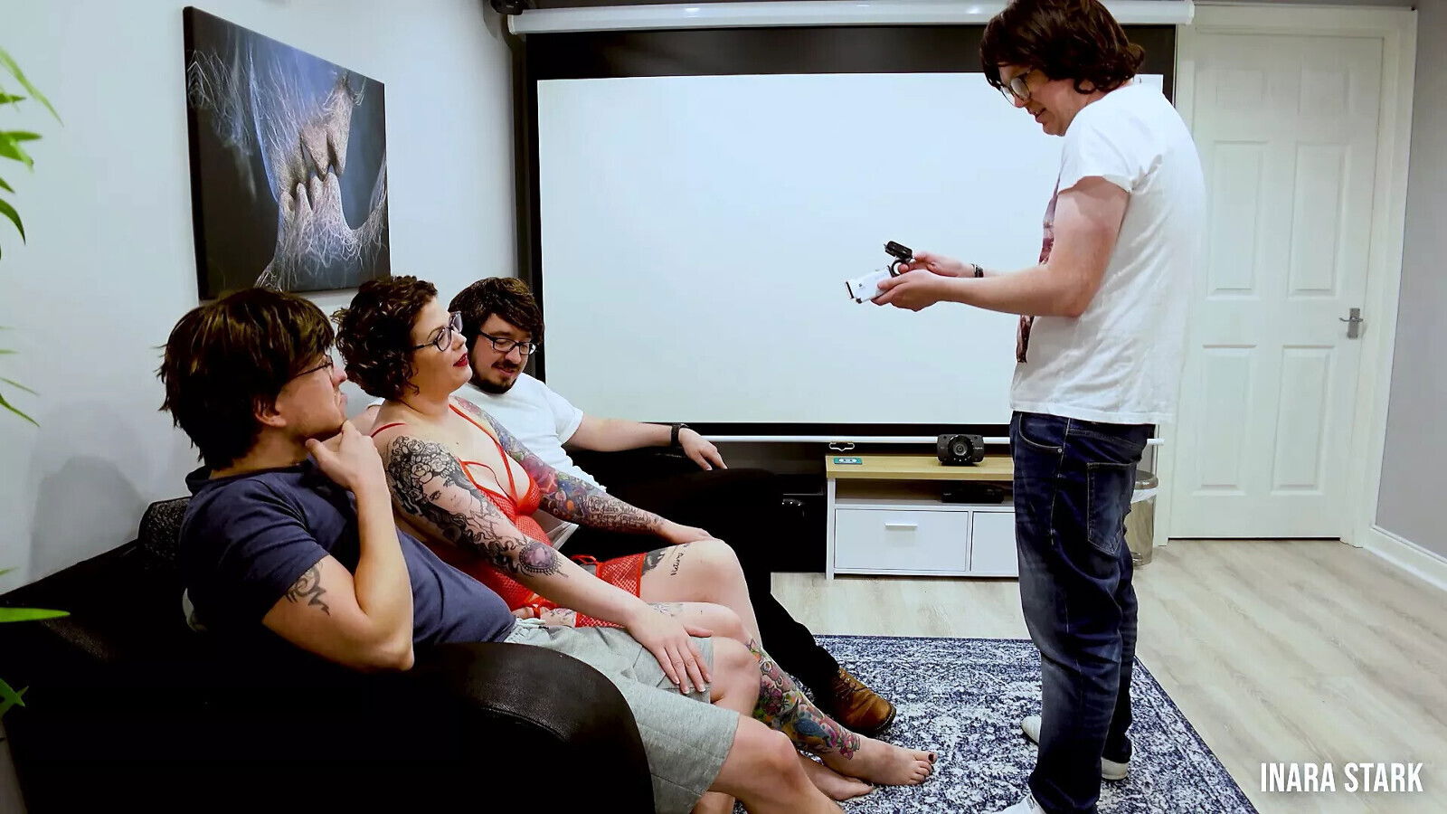 Double nerd helping Inara Stark