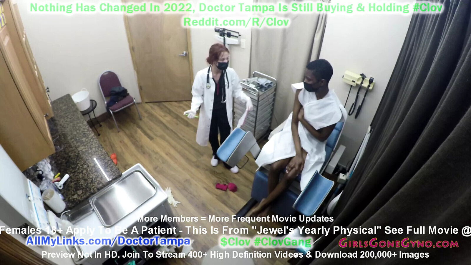 Ebony Teen Jewel Gets Yearly Gyno Exam Physical From Doctor Tampa Nurse Stacy Shepard EXCLUSIVELY GirlsGoneGynoCom