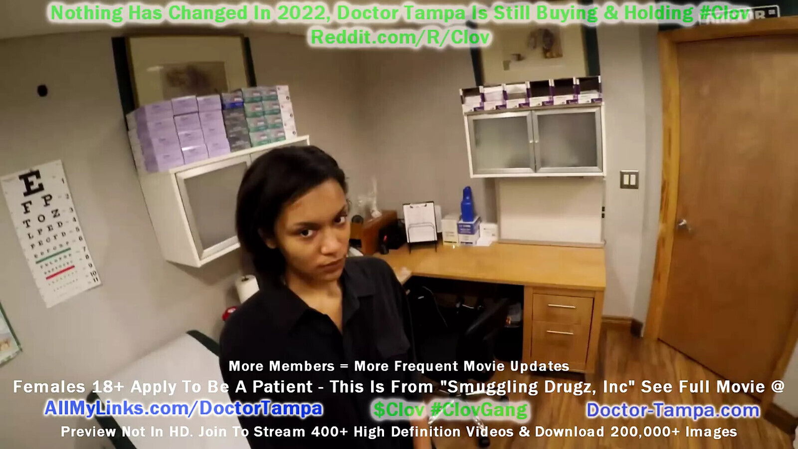 Become Doctor Tampa, Strip Search Smuggler Jackie Banes Who's Trying Conceal Illicit Substances Inside Vagina!