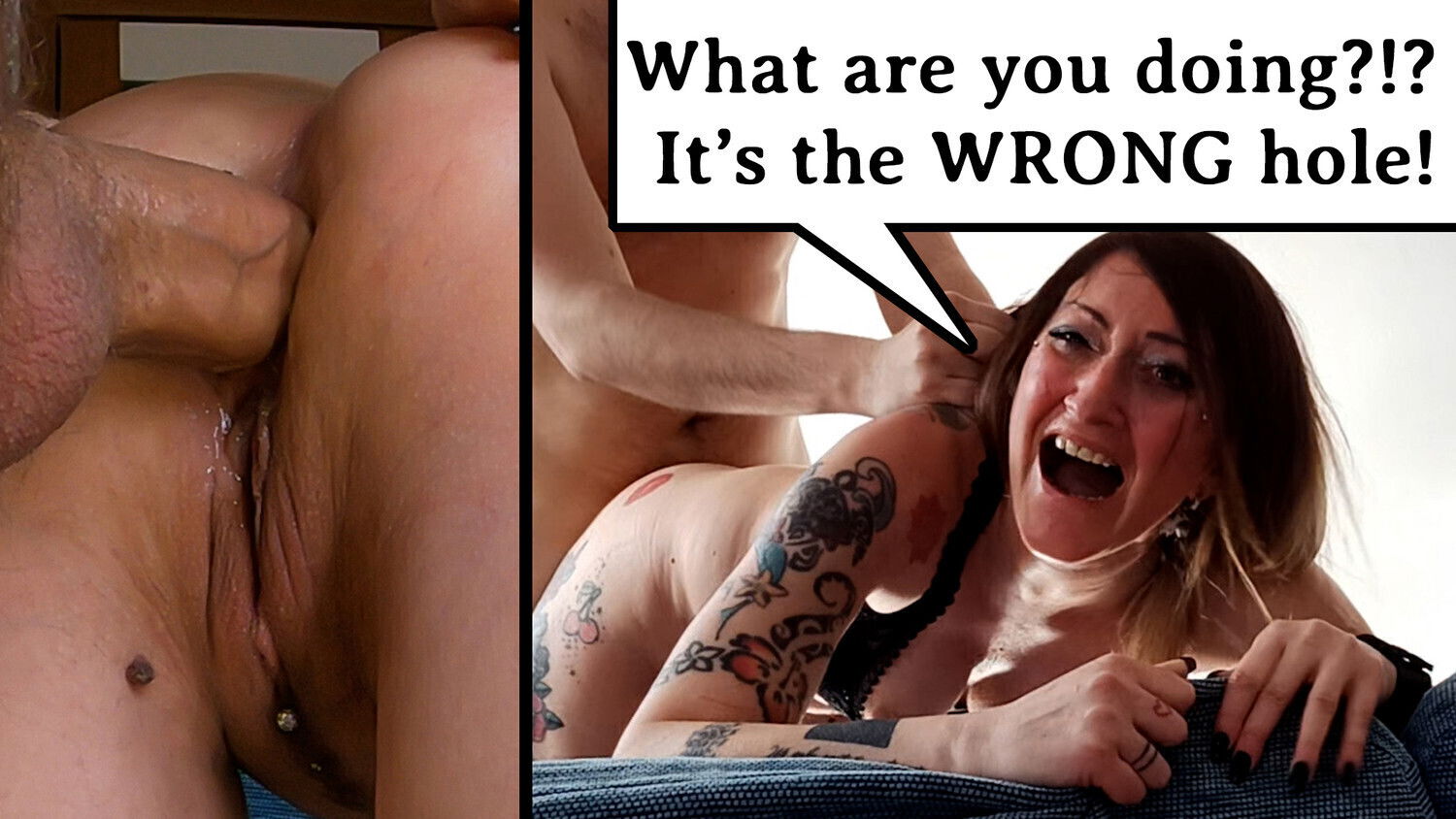 PAINFUL ANAL! Crying Screaming over unwanted Creampie EXTREME ROUGH