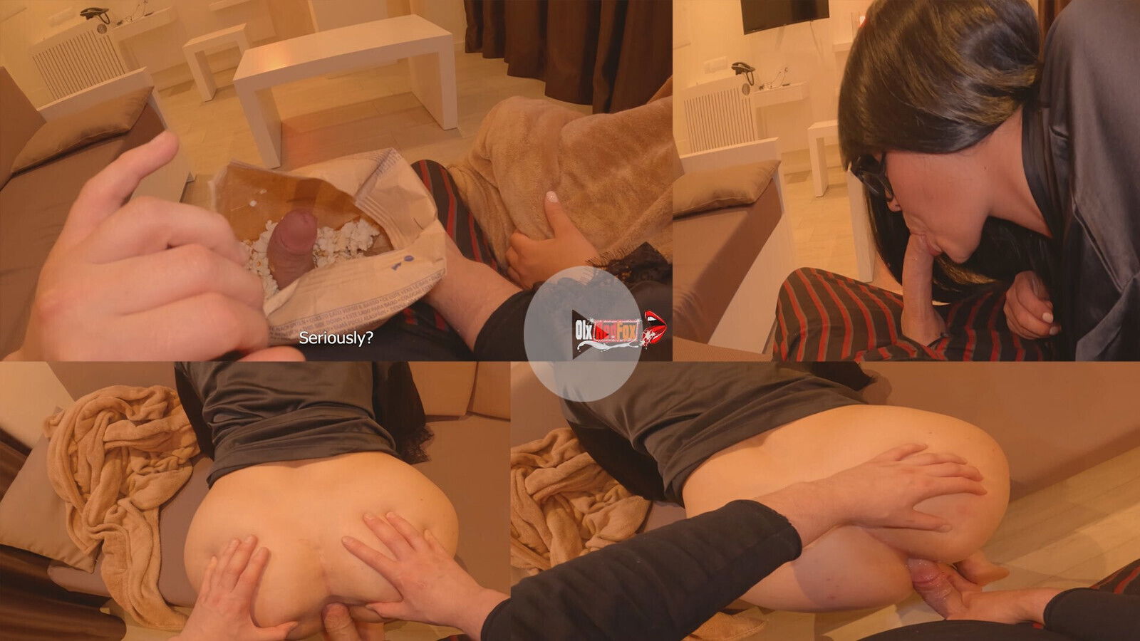 Puts Dick Popcorn Sexy Stepmom