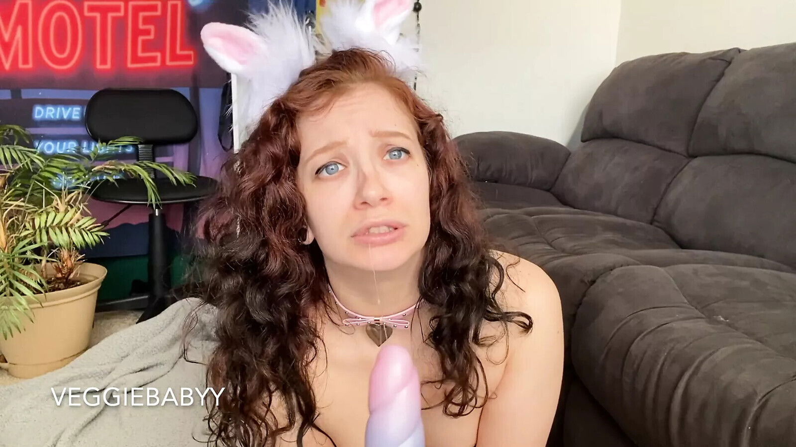 punishes bratty bunny with toys over stimulation veggiebabyy full porn video