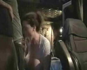 gets sucked into truck slut